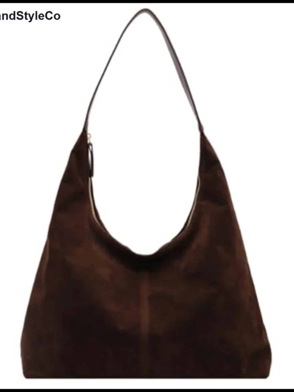 Faux Suede Shoulder Purse Bag Women Tote Hobo Handbag